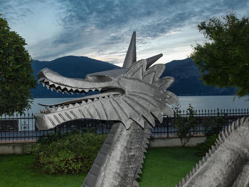 Hotel Drago Brenzone sul Garda Exteriör bild